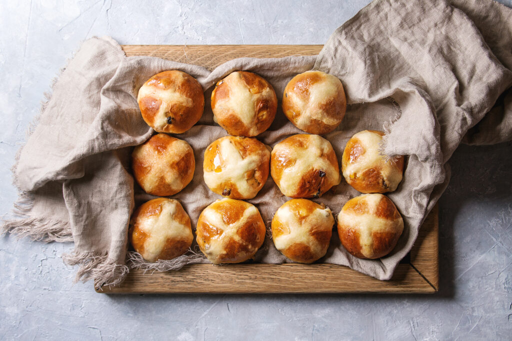 Hot Cross Buns - hagyományos angol húsvéti recept 1
