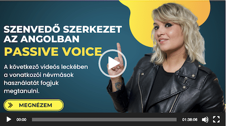 Passzív, azaz szenvedő szerkezet használata 2 szenvedő szerkezet