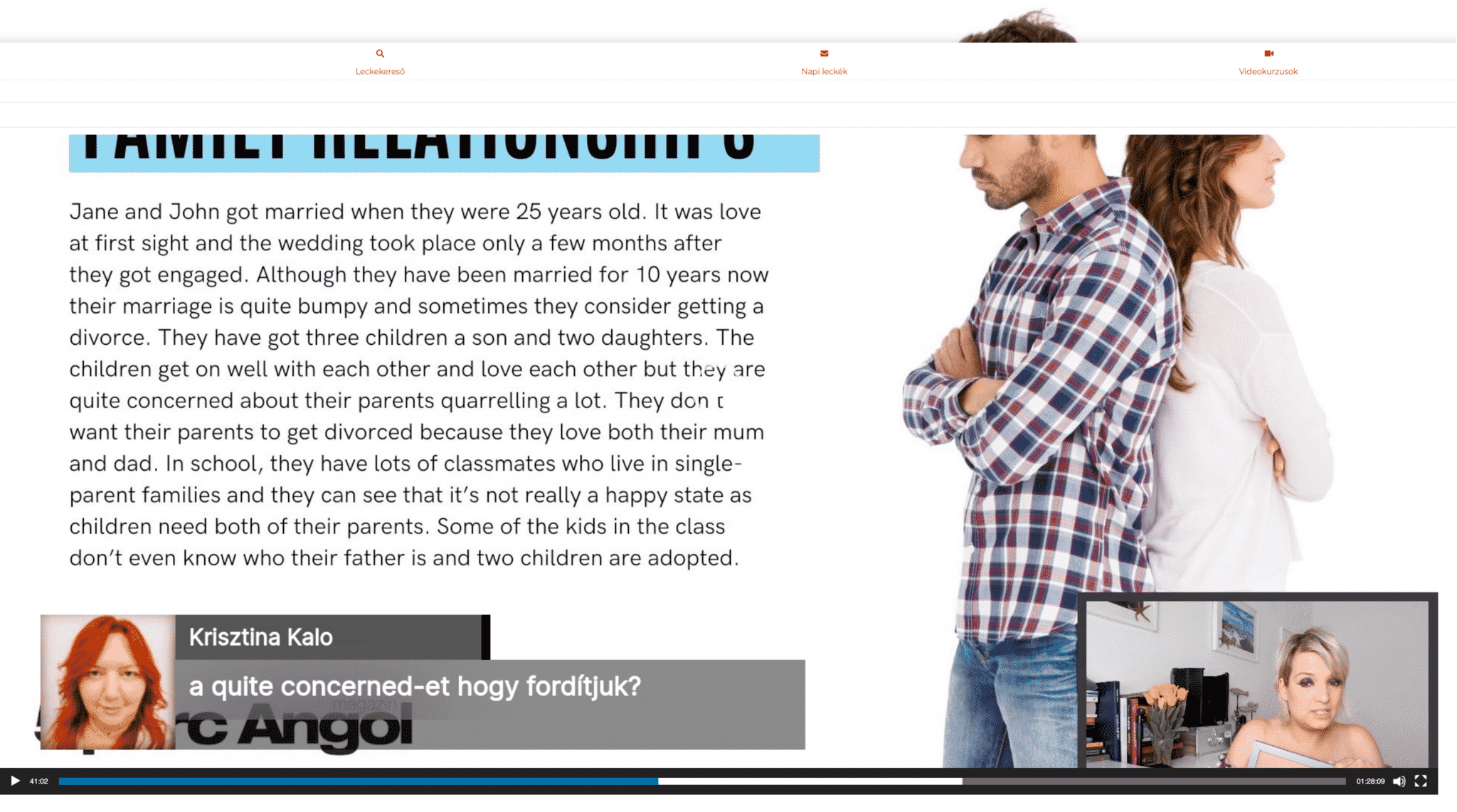 TEMATIKUS ANGOL SZÓKINCSFEJLESZTŐ videókurzus 4 TEMATIKUS ANGOL SZÓKINCSFEJLESZTŐ videókurzus - Image 4