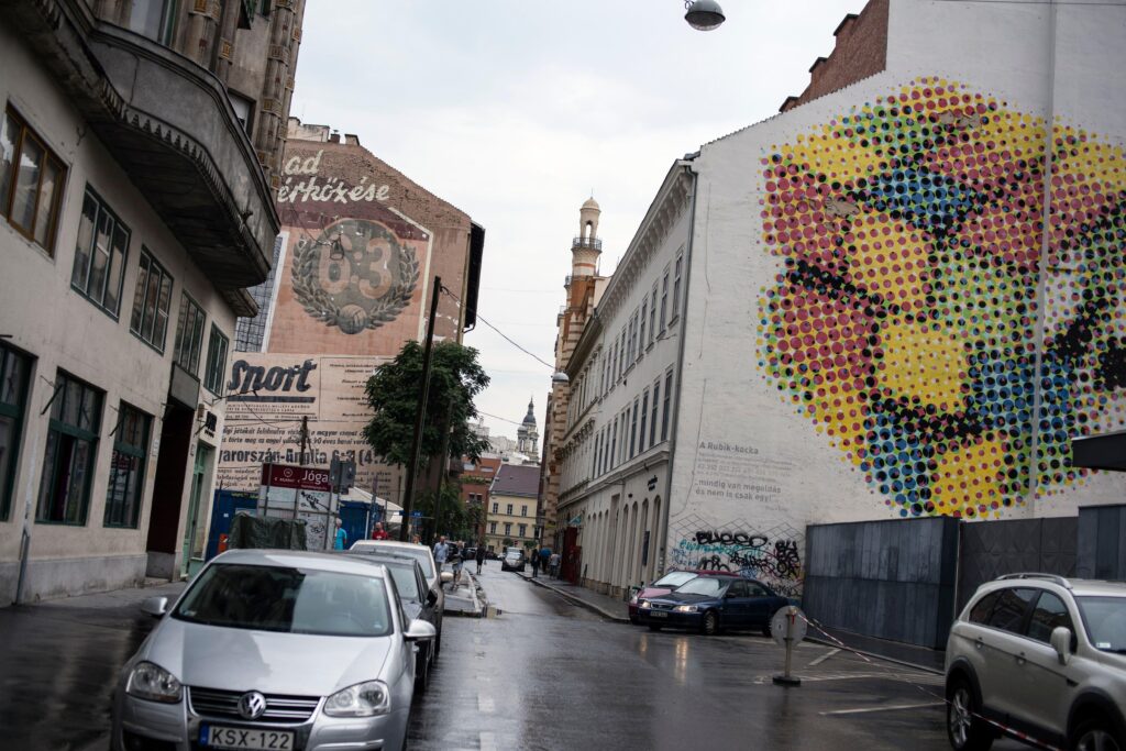 HUNGARY: Street art in the heart of Budapest 1