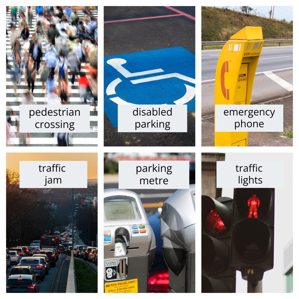 TYPES OF ROAD - különböző utak neve angolul 1