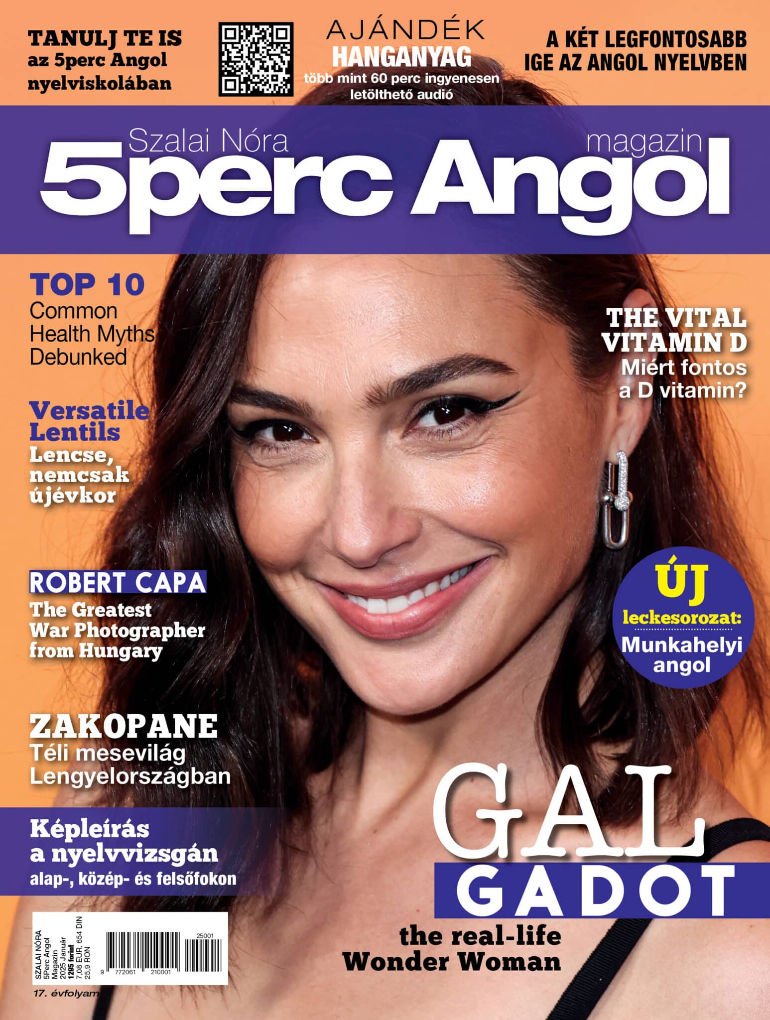 MEGJELENT AZ 5 PERC ANGOL MAGAZIN 2025 JANUÁRI SZÁMA! 1
