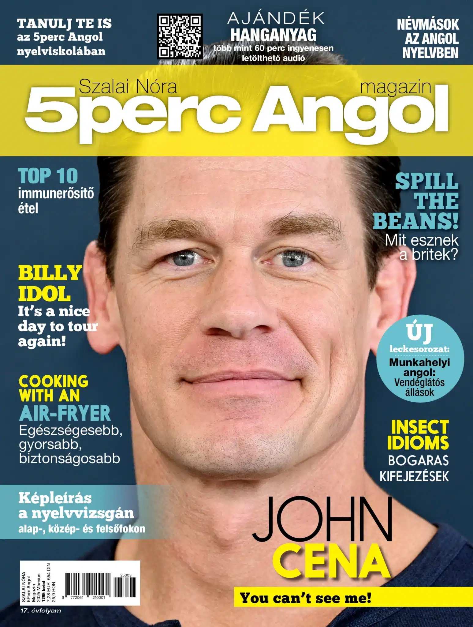 Megjelent a magazin 2025. márciusi száma, címlapon John Cena 3 john cena