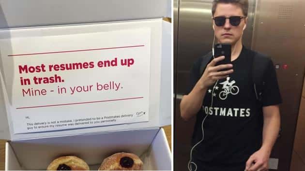 Resume in Donut Boxes 1
