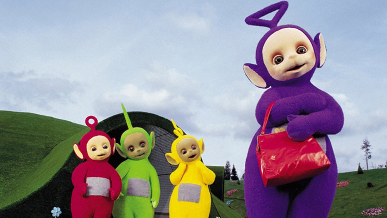 Dave Thompson - azaz maga Tinky Winky személyesen - az 5 Perc Angol sorozat sztárja 1