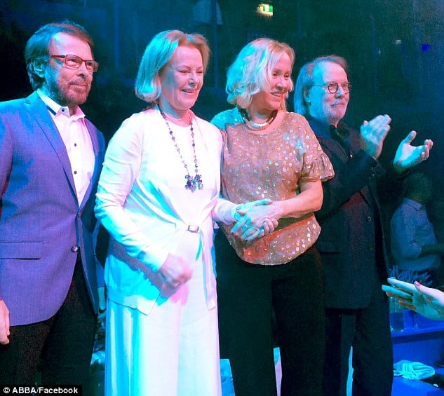 Mamma Mia! Abba are back together again for opening 1