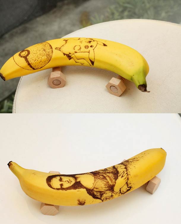 Artist Specializes In Banana Tattooing 1