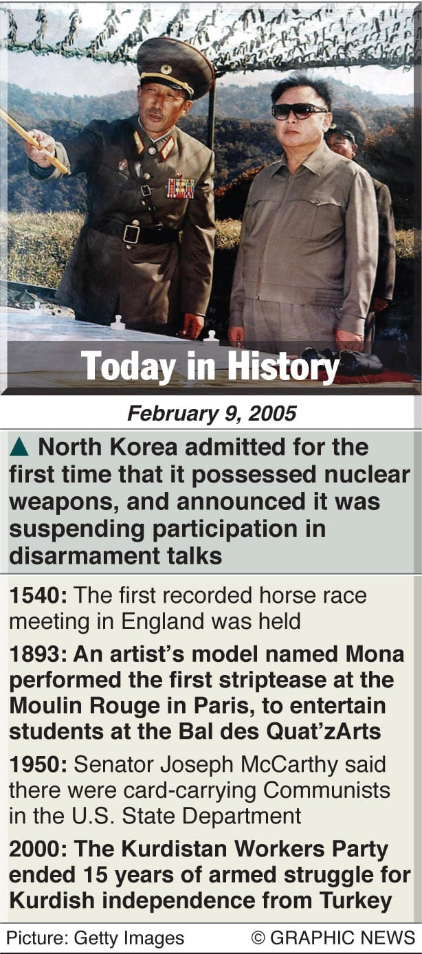 This week in the past – February 8-14 2