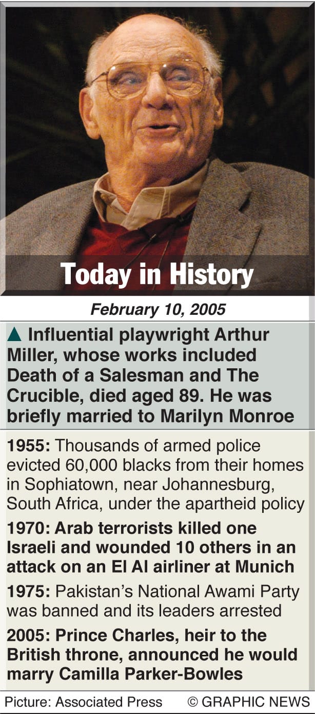 This week in the past – February 8-14 6
