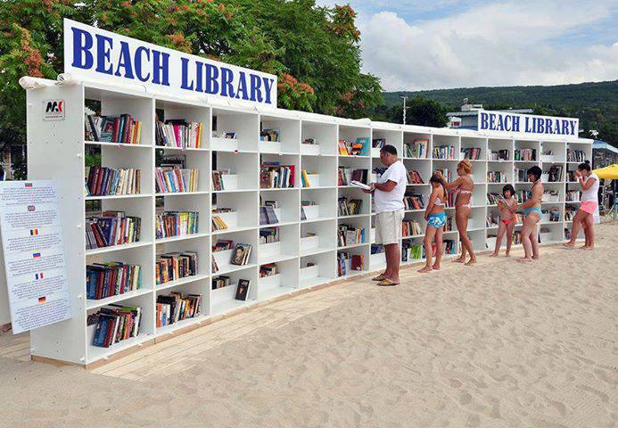 Life's a beach for readers in Bulgaria 1