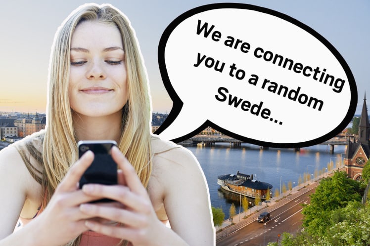 Call the Swedish Number and have a nice chat in English 1