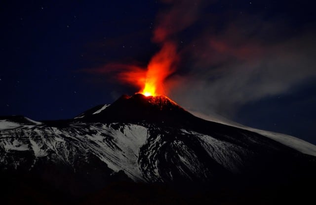 Újra kitört az Etna 2