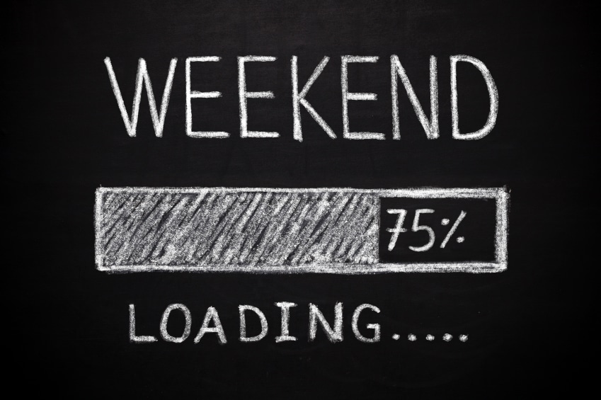 Saturday - weekend at last 1
