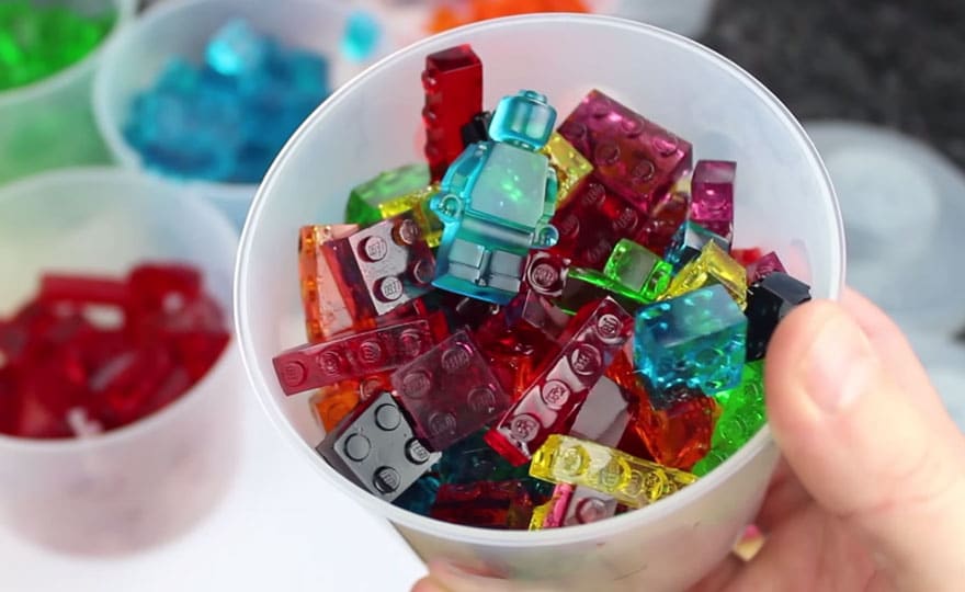 How To Make Edible & Stackable LEGO Gummy Candy 1