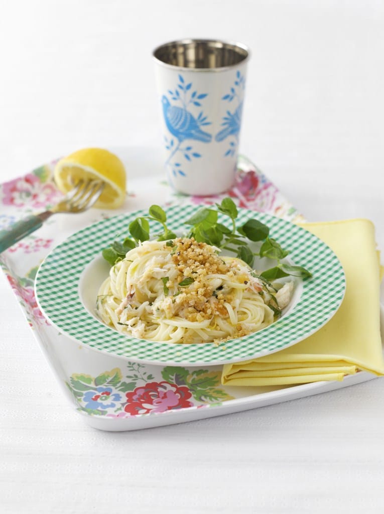 Linguine with crab and mint - RECEPT 1