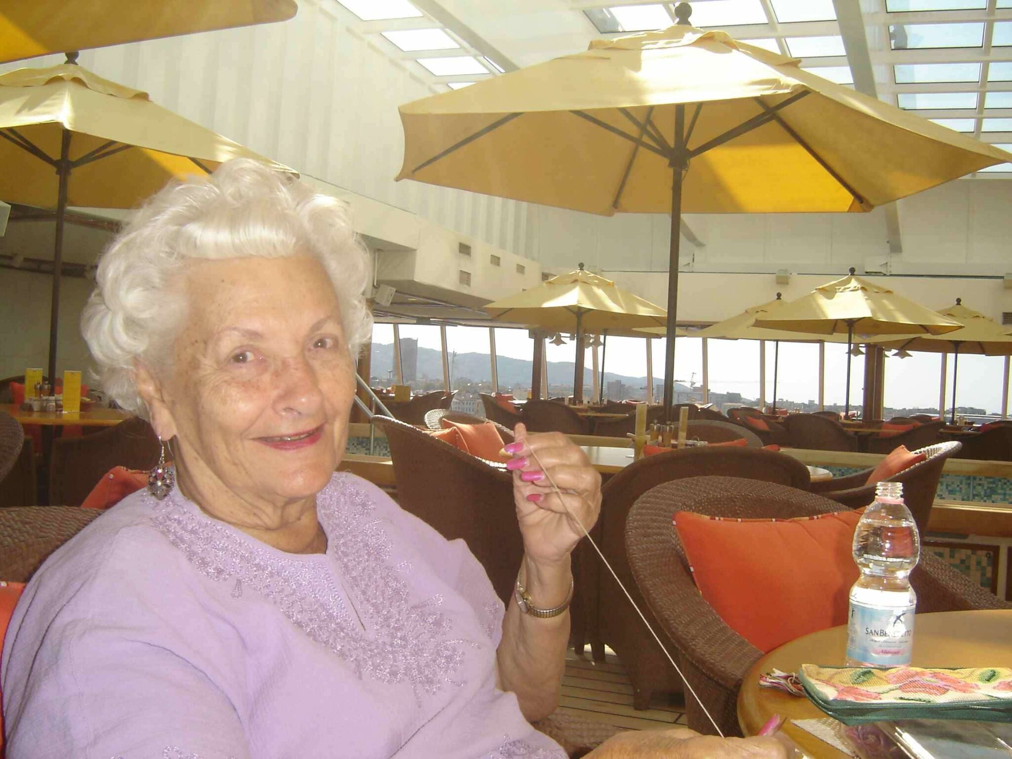 Widow lives on a ship a year after late husband said 'never stop cruising' 1