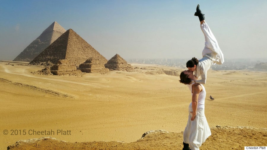 This Incredible Acrobatic Couple Is Getting Married 38 Times In 83 Days On 6 Continents 2