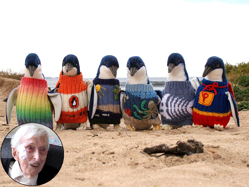 Australia's oldest man and the penguins 1
