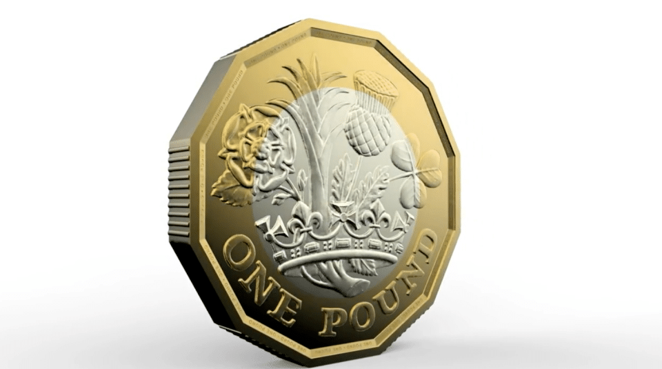 Great Britain introduces the new one pound coin 1