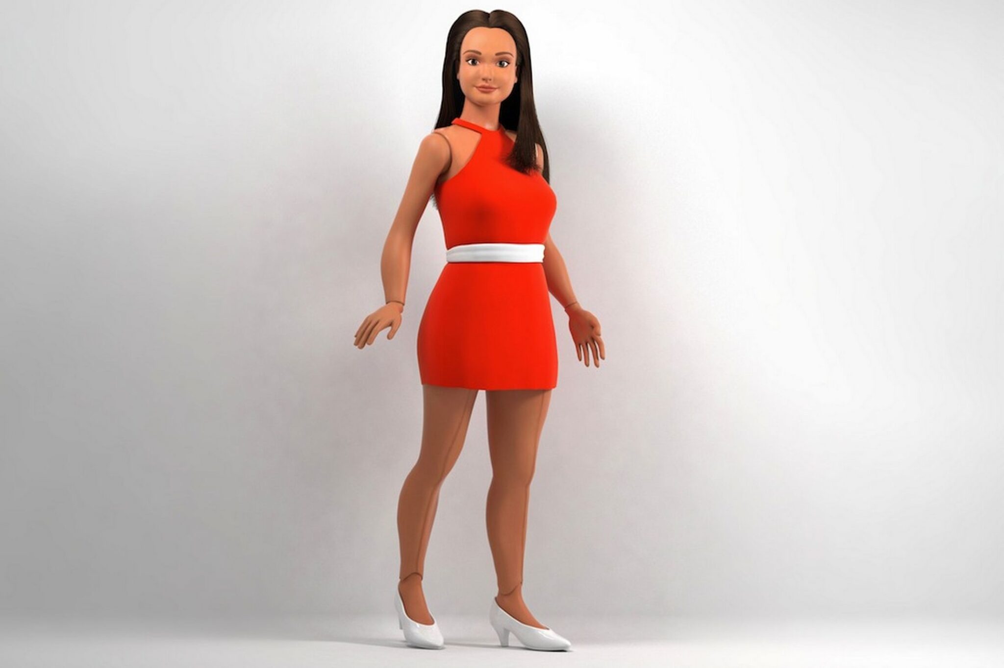 Végre versenytársa akadt a Barbie babának :) 2