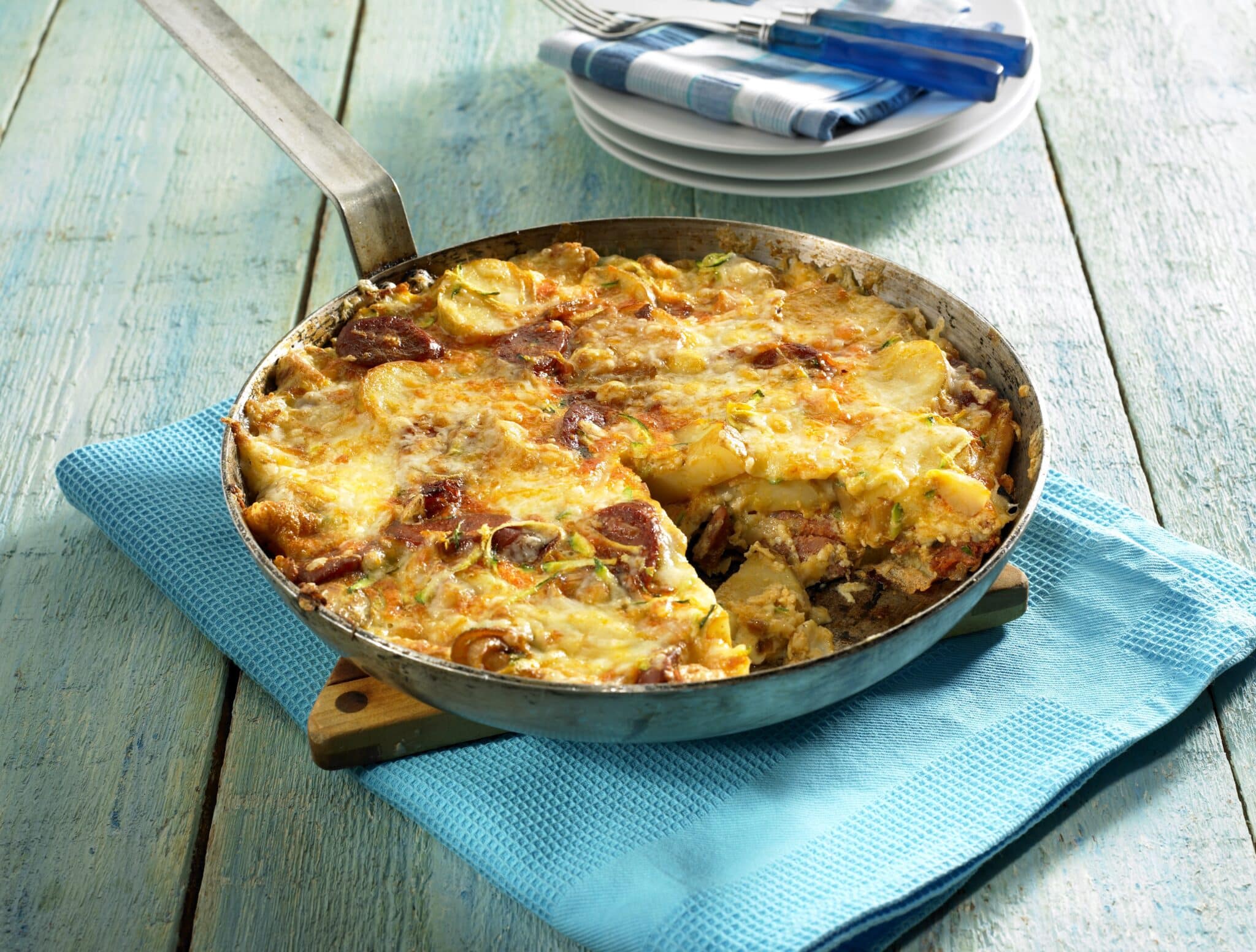 Chorizo Tortilla - avagy egy gyors, tojásos-kolbászos recept 1