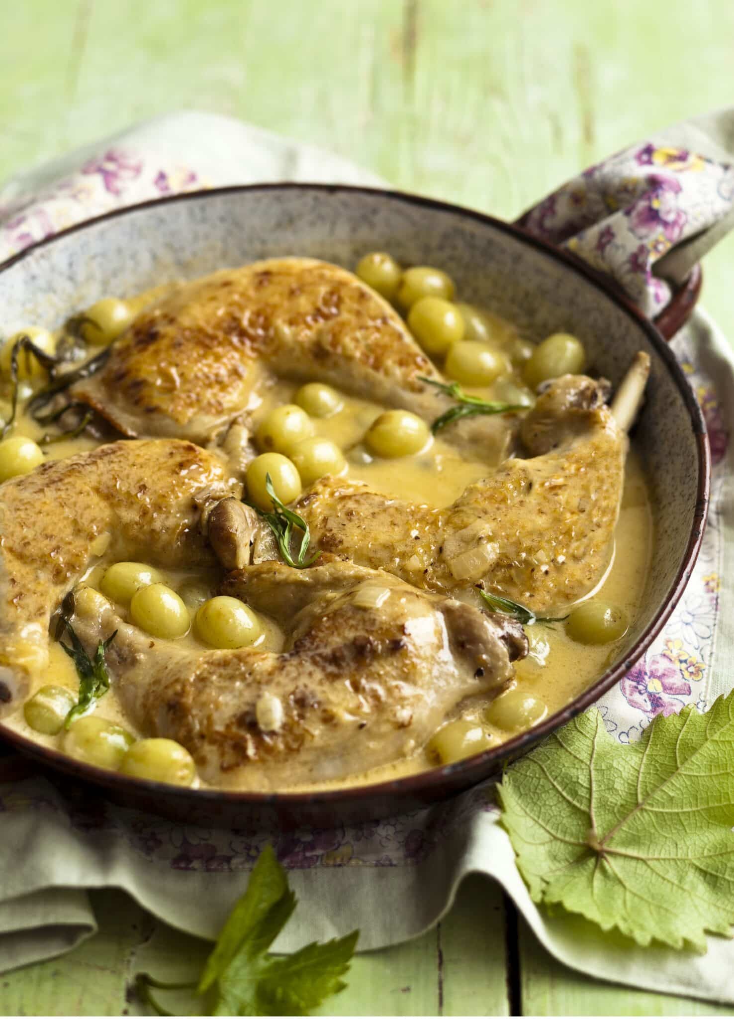 Chicken Veronique - recept angolul 1