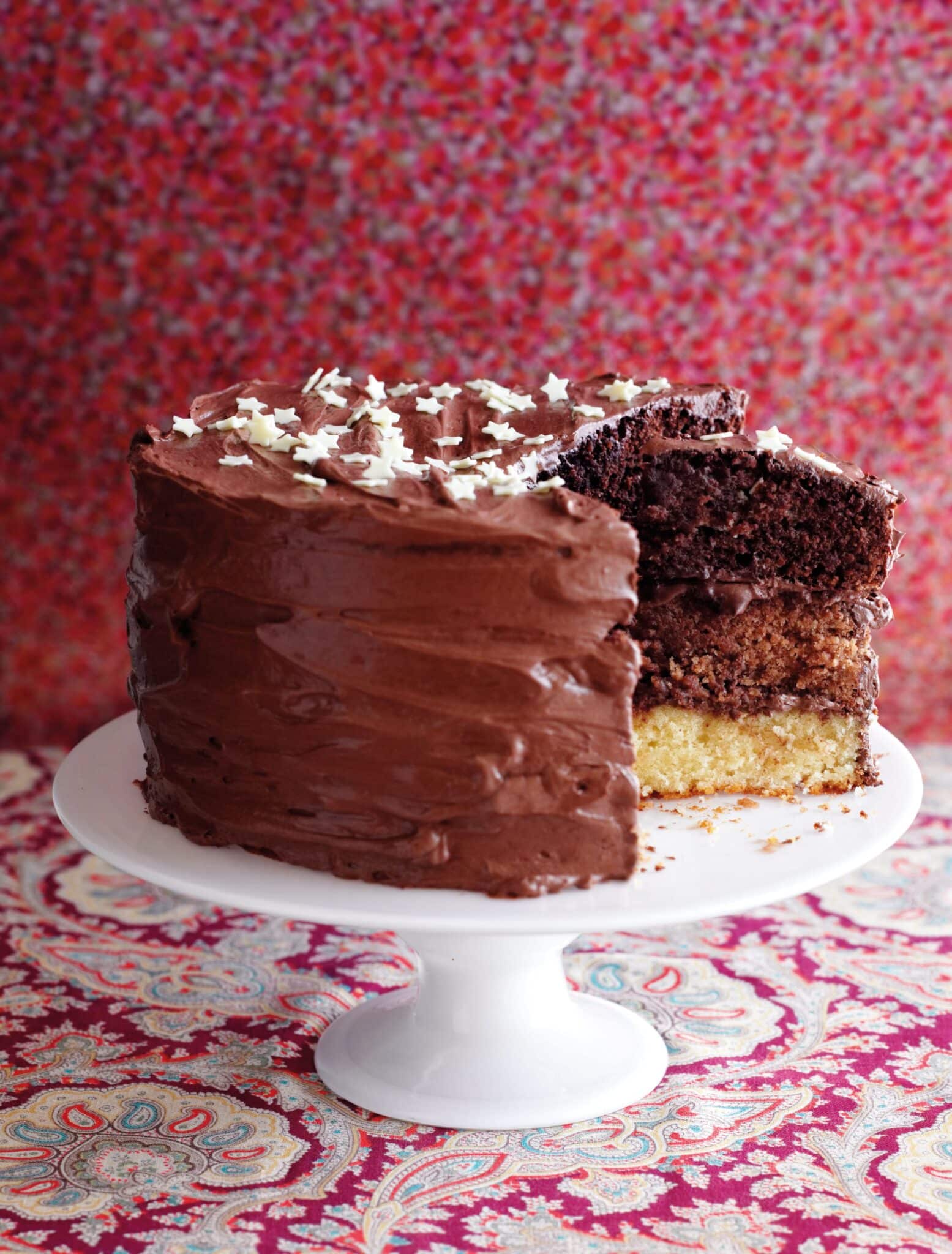 Triple Chocolate Cake - Három rétegű csokitorta :) 1