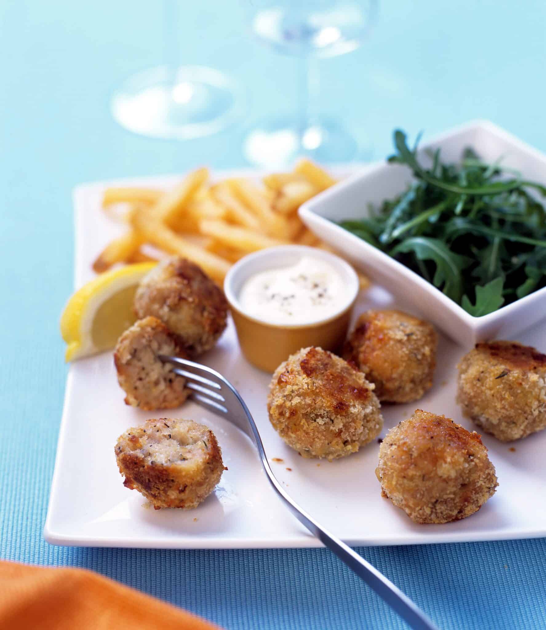 Chicken and Cheese Bites - könnyű csirkés finomság 1