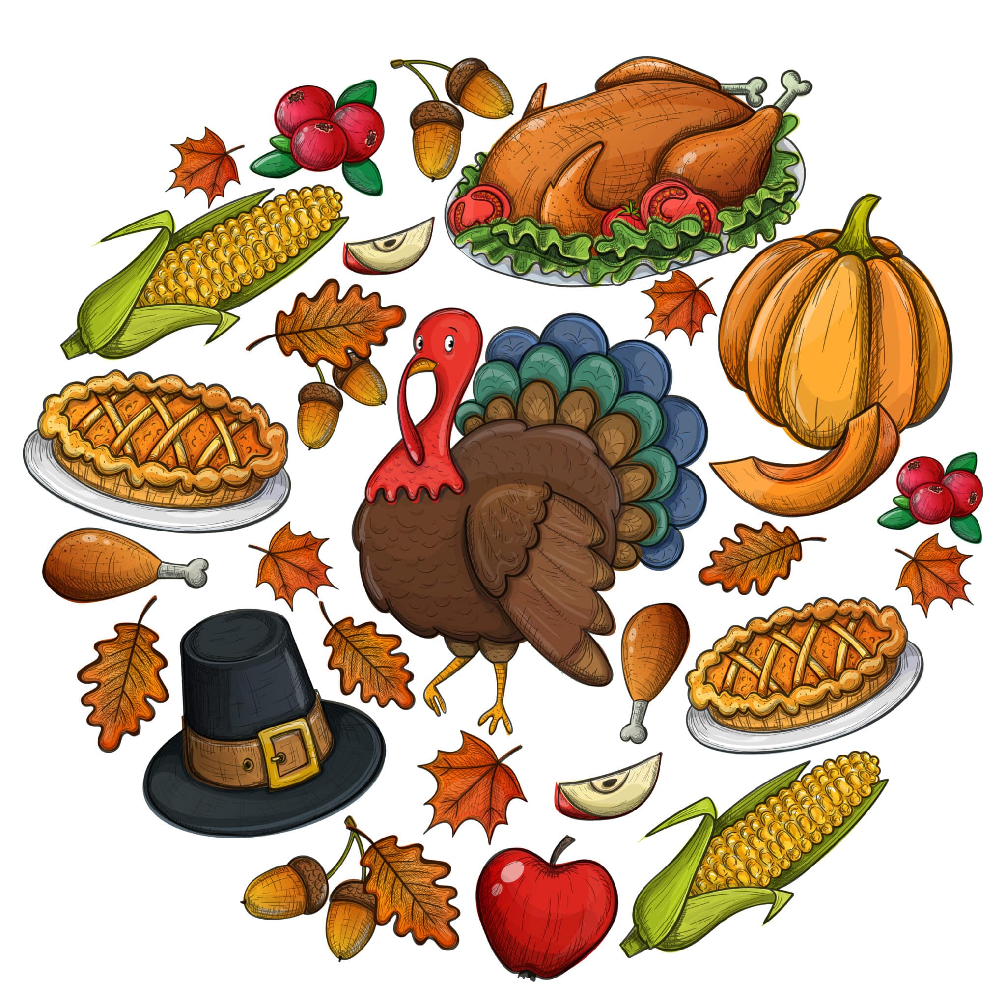 Thanksgiving Vocabulary for Beginners 1