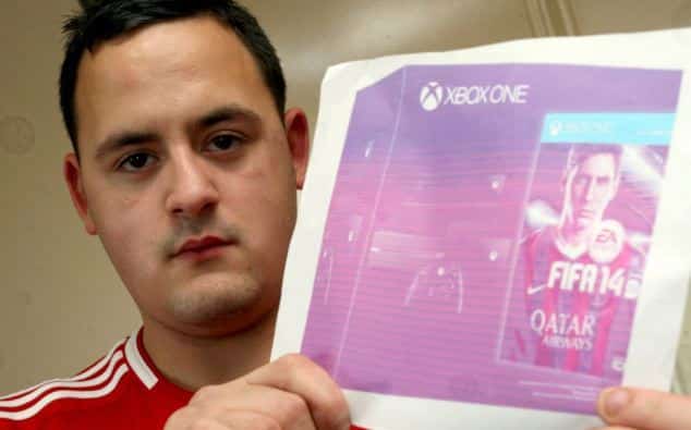 Fotót kapott az Xbox játékkonzol helyett 1
