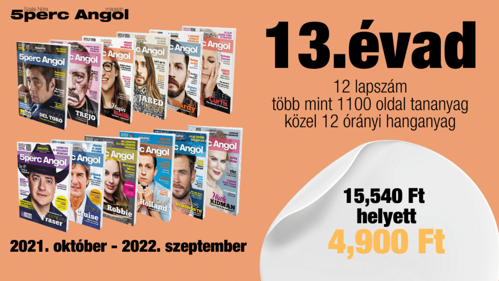Hogy mondják, hogy zsíroskenyér angolul? 2 évad