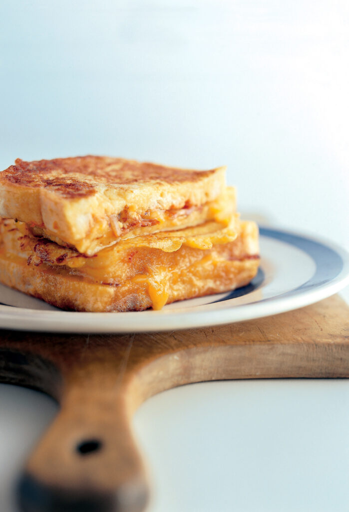 Cheddar and Bacon Egg Sandwiches 1